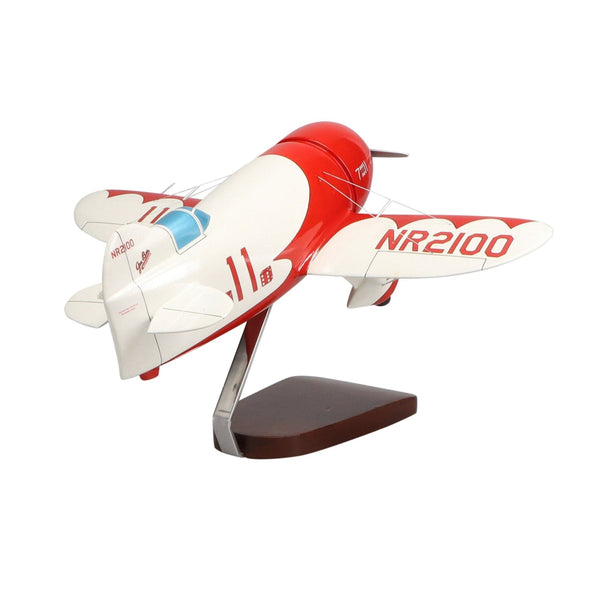 Gee Bee Model R-1 Large Mahogany Model