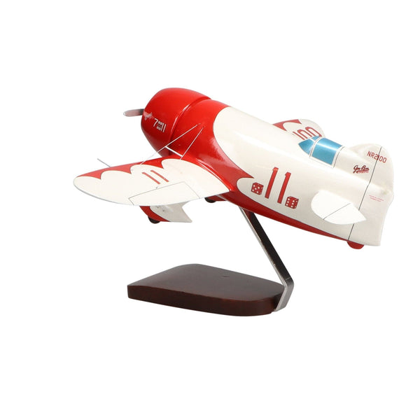 Gee Bee Model R-1 Large Mahogany Model