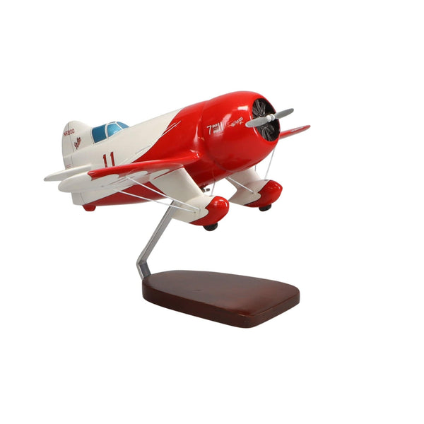 Gee Bee Model R-1 Large Mahogany Model