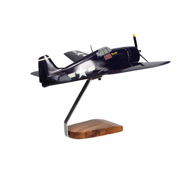 Grumman F6F Hellcat® Large Mahogany Model