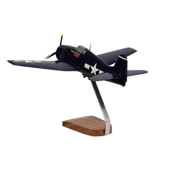 Grumman F6F Hellcat® Large Mahogany Model