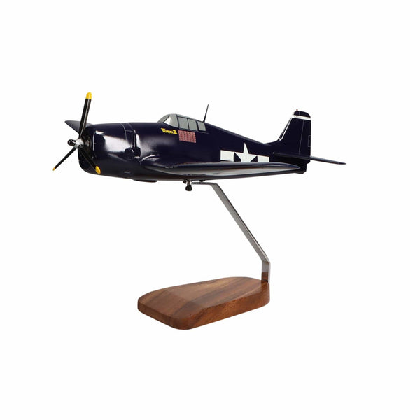 Grumman F6F Hellcat® Large Mahogany Model