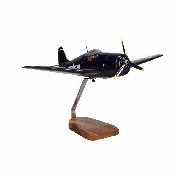 Grumman F6F Hellcat® Large Mahogany Model