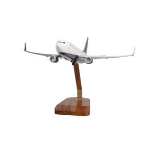 Boeing 737-900ER Delta Air Lines Large Mahogany Model