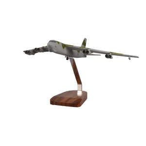 Boeing B-52 Stratofortress (Camoflage) Large Mahogany Model