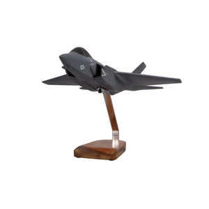Lockheed Martin F-35 Large Mahogany Model