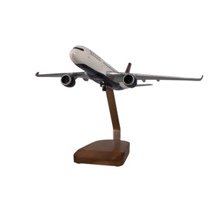 Airbus A350-900 Delta Air Lines Large Mahogany Model