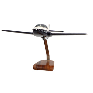 Cessna T-37B Tweetie Bird (Blue/White) Large Mahogany Model