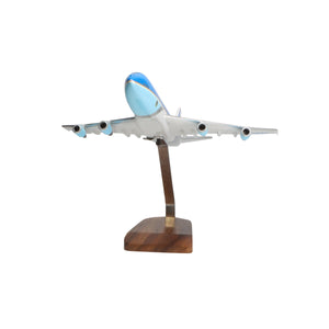 Boeing VC-25 (Air Force One) Large Mahogany Model