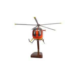 Hughes Helicopters 500D Magnum PI Large Mahogany Model