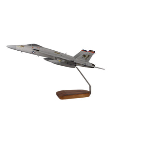 Boeing F/A-18E Stringer Large Mahogany Model