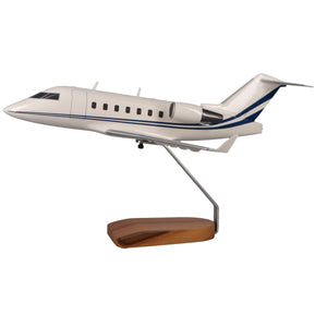 Bombardier Challenger 600 Large Mahogany Model