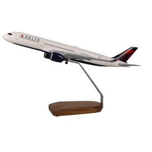 Airbus A350-900 Delta Air Lines Large Mahogany Model