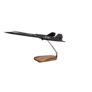 Lockheed SR-71 Blackbird Large Mahogany Model