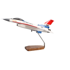 F-16 Viper Demo Team Large Mahogany Model