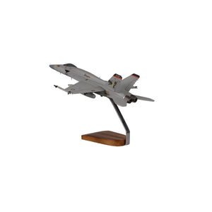 Boeing F/A-18E Stringer Large Mahogany Model