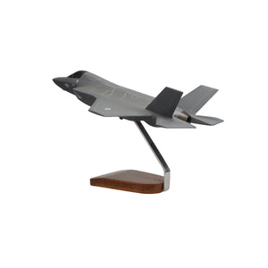 Lockheed Martin F-35B JSF/STOVL U.S. Marine Corps Large Mahogany Model