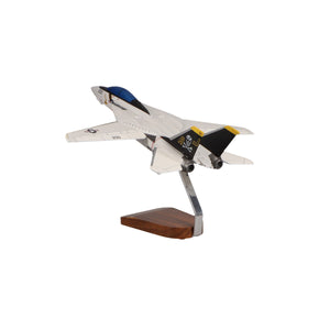 Grumman F-14A Tomcat VF-84 Jolly Rogers Large Mahogany Model
