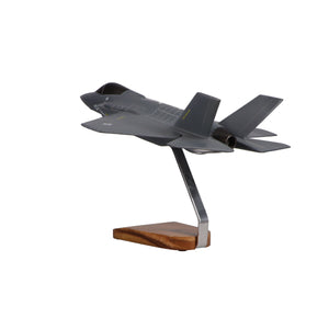 Lockheed Martin F-35 Large Mahogany Model