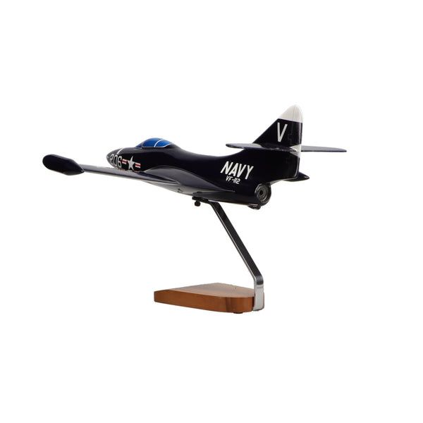 Grumman F9F-5 Panther™ Large Mahogany Model