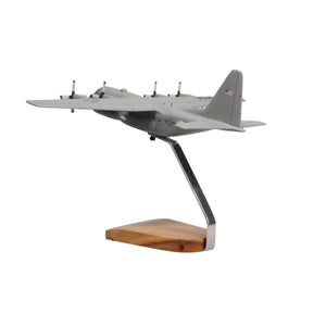 Lockheed C-130H Hercules (Grey) Large Mahogany Model