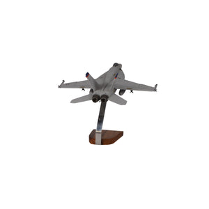 Boeing F/A-18E Stringer Large Mahogany Model