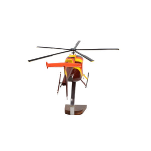 Hughes Helicopters 500D Magnum PI Large Mahogany Model