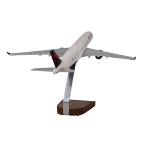 Airbus A350-900 Delta Air Lines Large Mahogany Model