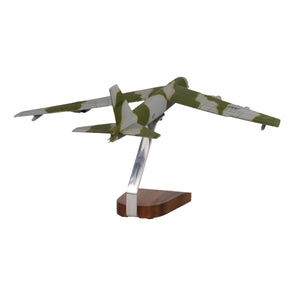 Boeing B-52 Stratofortress (Camoflage) Large Mahogany Model