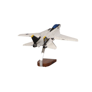 Grumman F-14A Tomcat VF-84 Jolly Rogers Large Mahogany Model