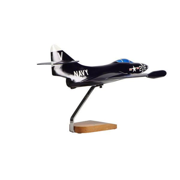 Grumman F9F-5 Panther™ Large Mahogany Model