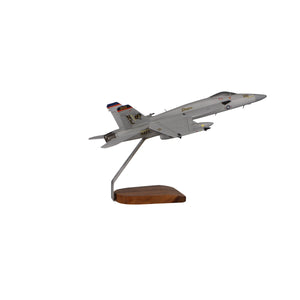 Boeing F/A-18E Stringer Large Mahogany Model
