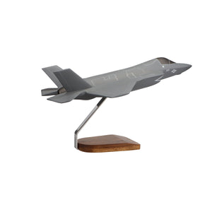 Lockheed Martin F-35B JSF/STOVL U.S. Marine Corps Large Mahogany Model