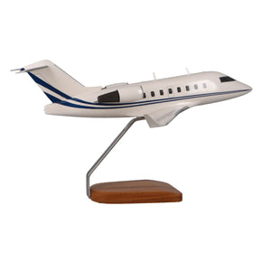Bombardier Challenger 600 Large Mahogany Model