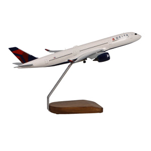 Airbus A350-900 Delta Air Lines Large Mahogany Model