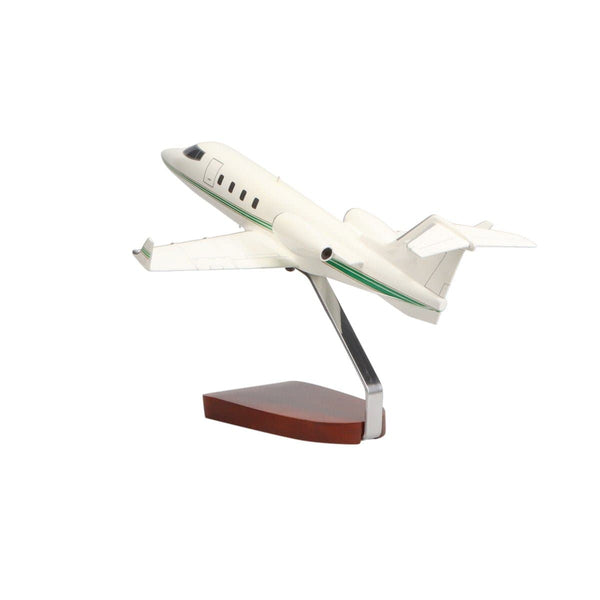 Learjet 55 Large Mahogany Model
