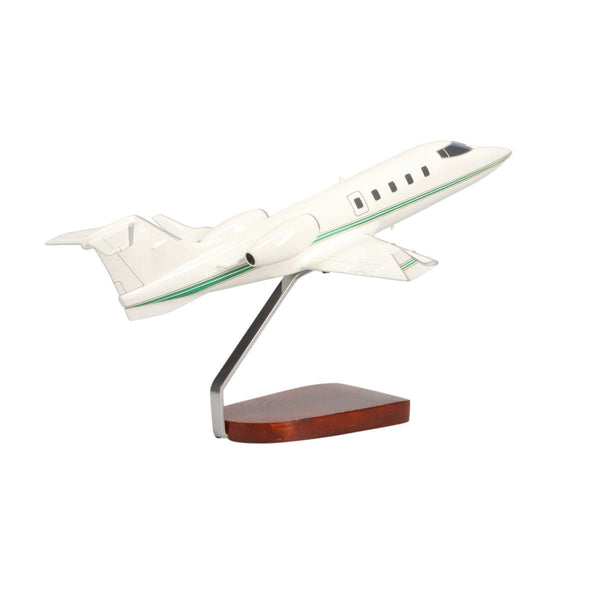 Learjet 55 Large Mahogany Model