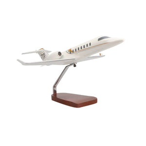 Learjet 75 Large Mahogany Model