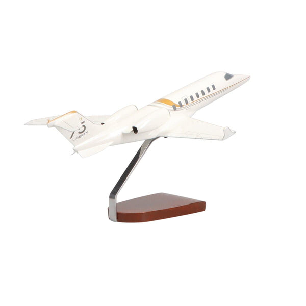 Learjet 75 Large Mahogany Model