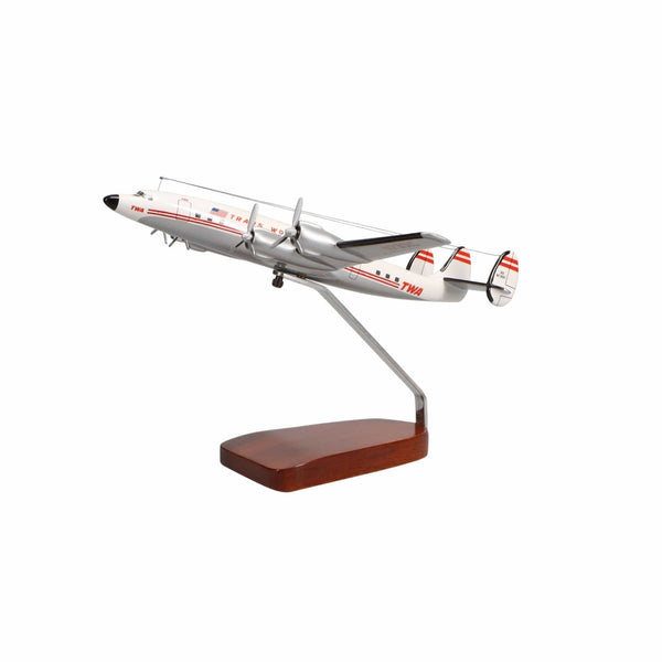 Lockheed L-1649 Starliner® TWA (Trans World Airlines) Large Mahogany Model