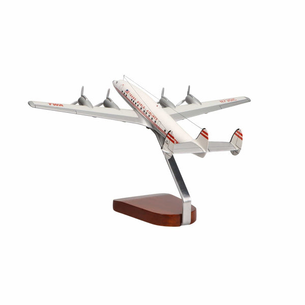 Lockheed L-1649 Starliner® TWA (Trans World Airlines) Large Mahogany Model