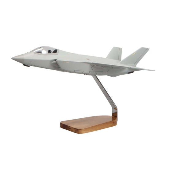 Lockheed Martin F-35® Lightning Clear Canopy Large Mahogany Model