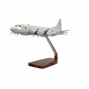 Lockheed Martin P-3 Orion Clear Canopy Large Mahogany Model