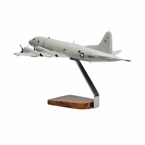 Lockheed Martin P-3 Orion Clear Canopy Large Mahogany Model