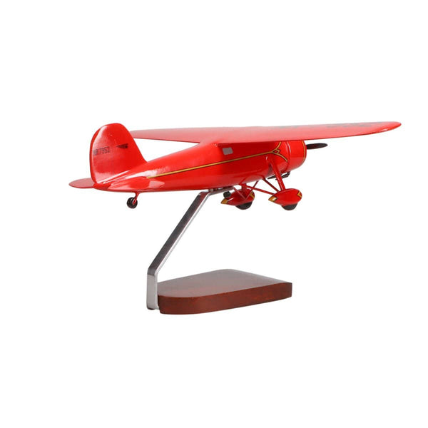 Lockheed Vega "Amelia Earhart" Large Mahogany Model