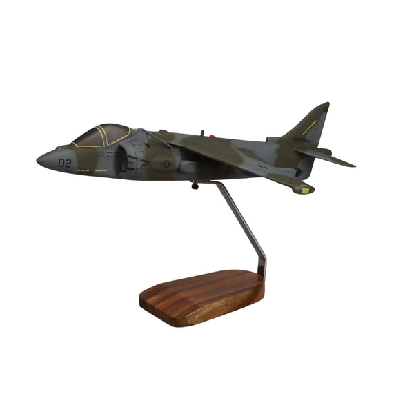 McDonnell Douglas AV-8B Harrier II Large Mahogany Model