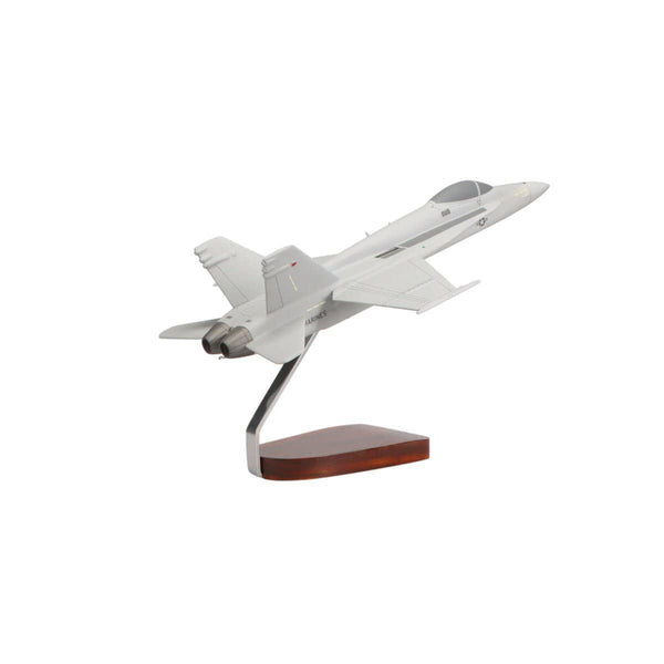 McDonnell Douglas F/A-18A Hornet U.S. Marine Corps Large Mahogany Model