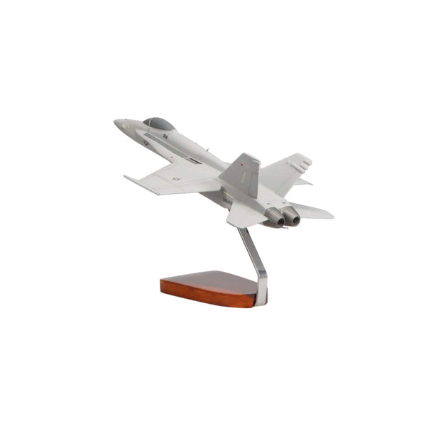 McDonnell Douglas F/A-18A Hornet U.S. Marine Corps Large Mahogany Model