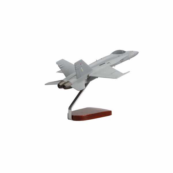 McDonnell Douglas F/A-18A Hornet U.S. Navy Large Mahogany Model