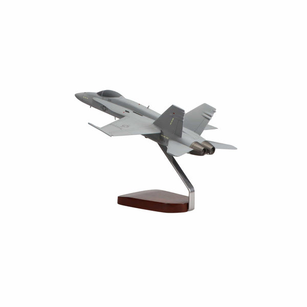 McDonnell Douglas F/A-18A Hornet U.S. Navy Large Mahogany Model